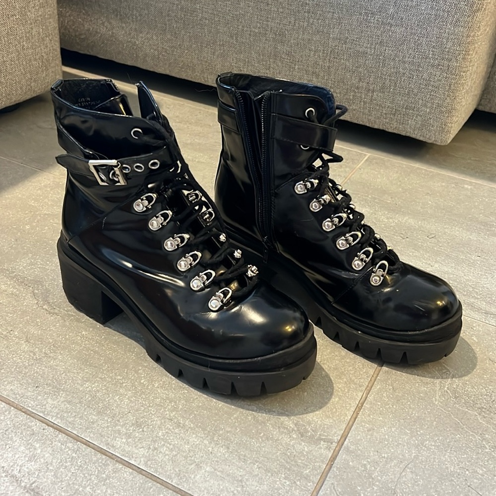 Jeffery Campbell Combat Boots